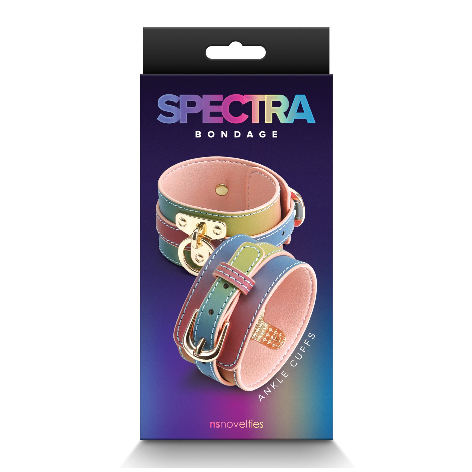 Spectra Bondage Ankle Cuff Rainbow