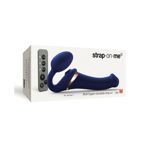 Strap-on Me Multi Orgasm Bendable Strapless Dark Blue