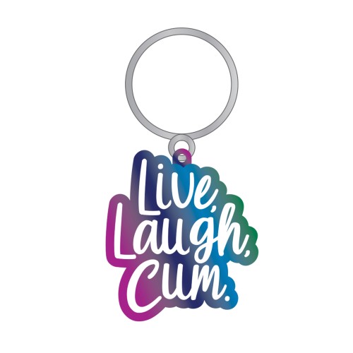 Llavero Wood Rocket Live Laugh Cum - Multicolor