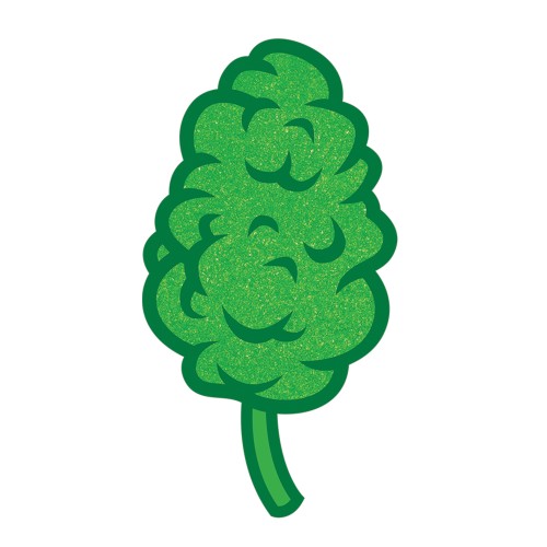 Pin Nug de Marihuana Verde Wood Rocket