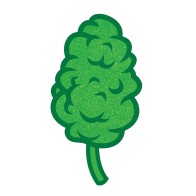 Pin Nug de Marihuana Verde Wood Rocket