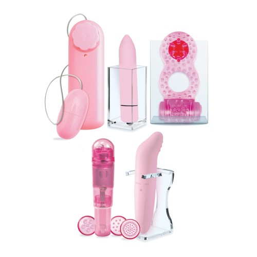 Try-Curious Vibe Set with 5 Fun Vibrators