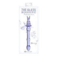 Glass Menagerie Rabbit Glass Dildo