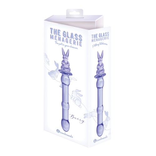 Glass Menagerie Rabbit Glass Dildo