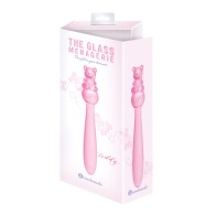 Dildo de Vidrio Menagerie Rosa