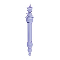 Glass Menagerie Unicorn Glass Dildo - Unique Pleasure