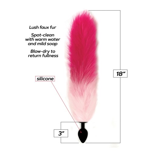 Foxy Fox Tail Silicone Butt Plug