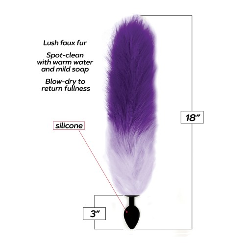 Foxy Fox Tail Silicone Butt Plug