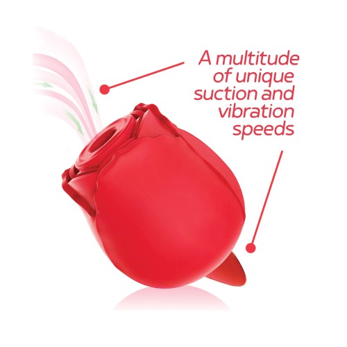 Wild Rose Tongue Vibrator - Red