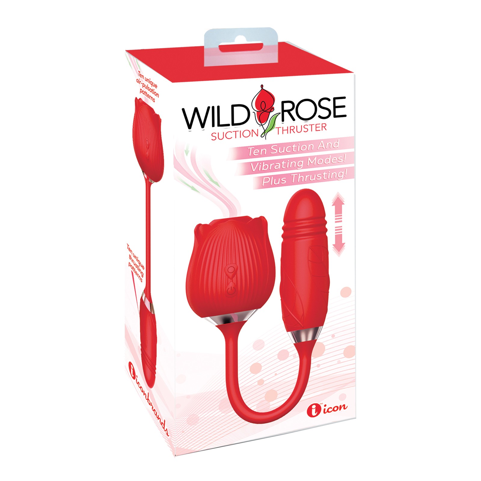 Wild Rose & Thruster Vibrator for Double Delight