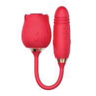 Wild Rose & Thruster Vibrator for Double Delight