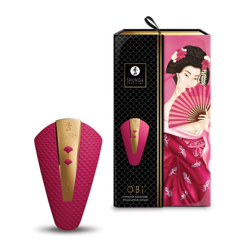 Shunga Obi Intimate Massager Raspberry