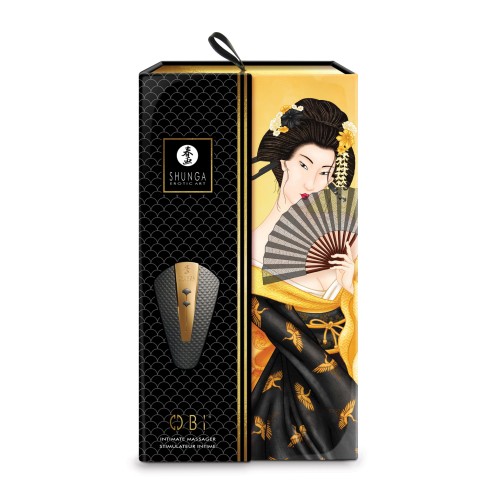 Shunga Obi Intimate Massager Black