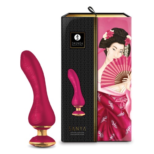 Shunga Sanya Intimate Massager Raspberry