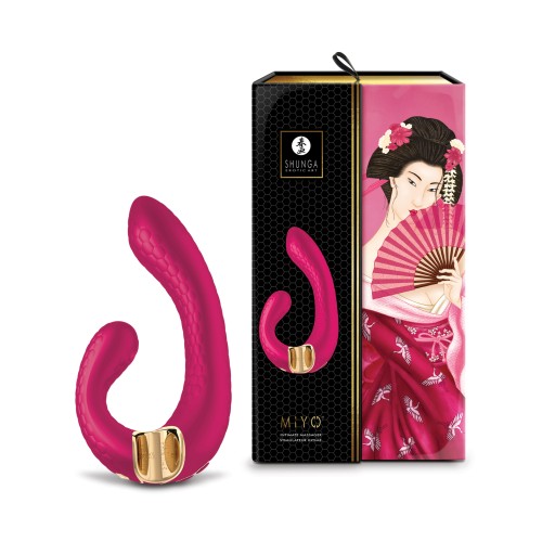 Shunga Miyo Intimate Massager Raspberry