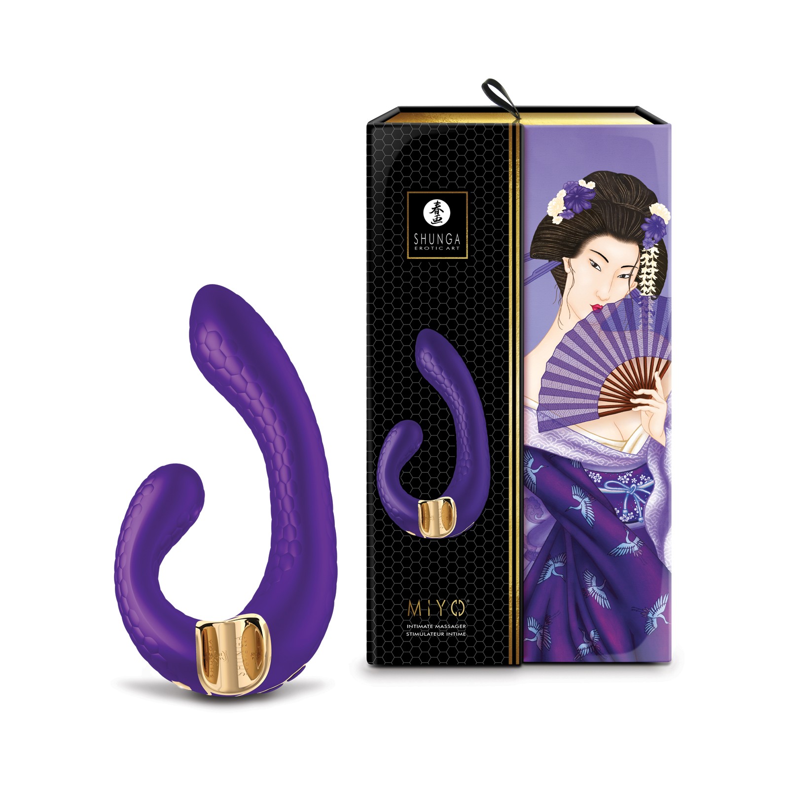 Shunga Miyo Intimate Massager in Purple