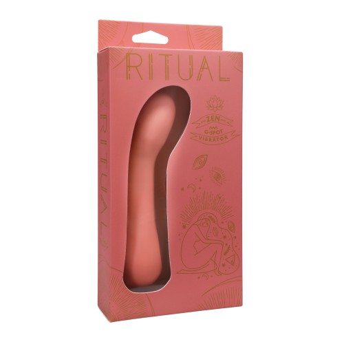 Vibrador G-Spot Recargable RITUAL Zen para Relajación