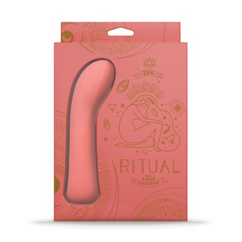 Vibrador G-Spot Recargable RITUAL Zen para Relajación