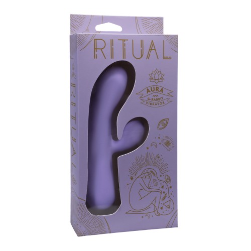 RITUAL Aura Vibrador Rabbit Recargable Lila