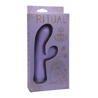 RITUAL Aura Vibrador Rabbit Recargable Lila