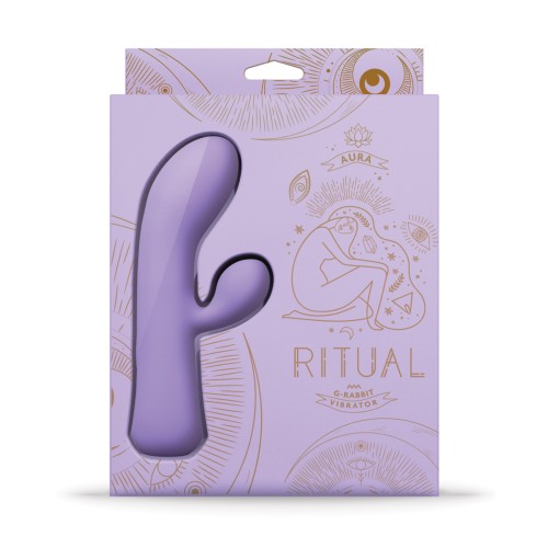 RITUAL Aura Vibrador Rabbit Recargable Lila