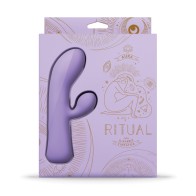 RITUAL Aura Vibrador Rabbit Recargable Lila