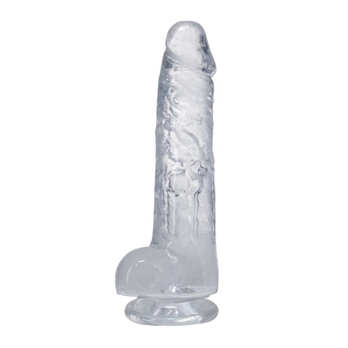 In A Bag 8 Inch Big Dick Clear