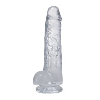 In A Bag 8 Inch Big Dick Clear