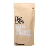 In A Bag 8 Inch Big Dick Clear