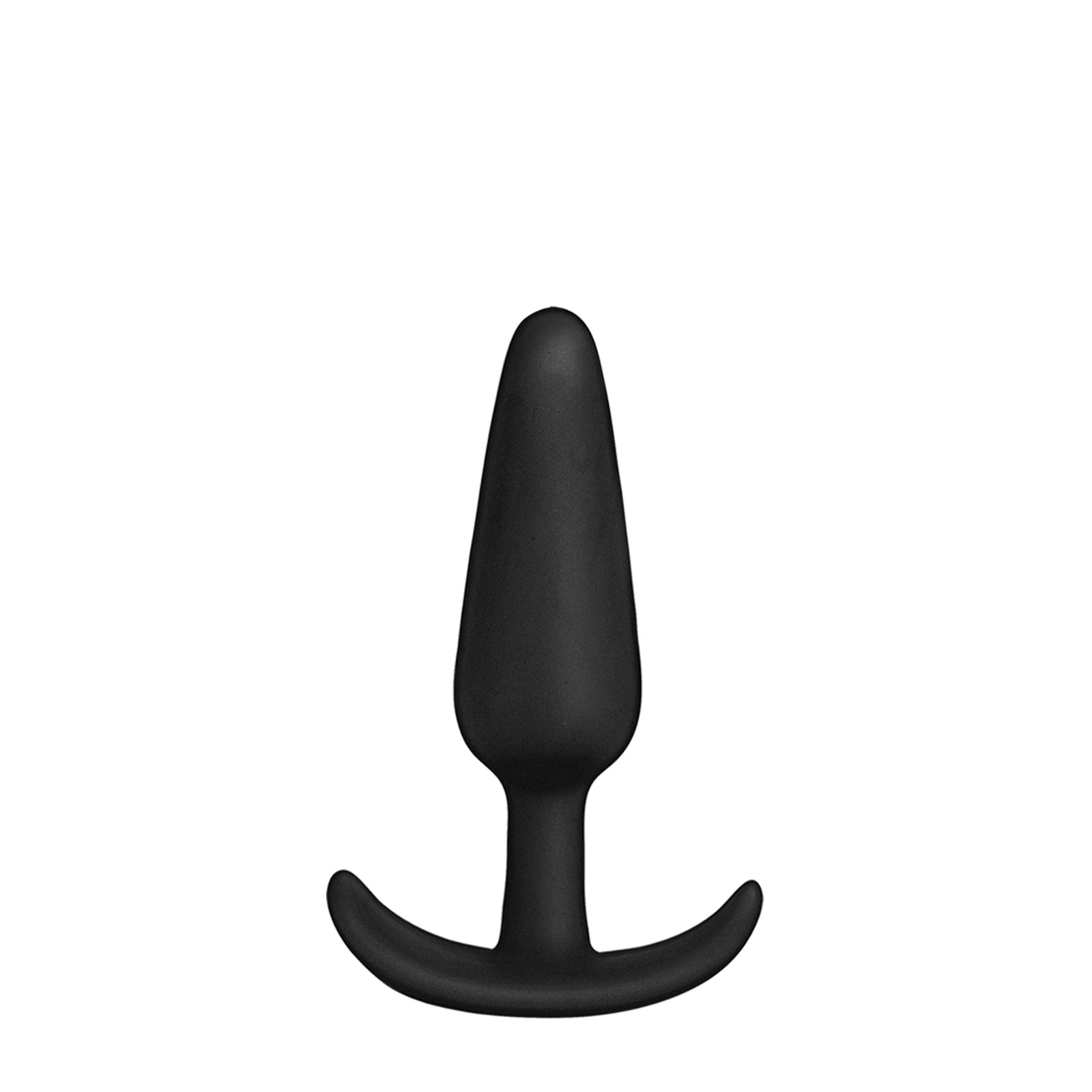 In A Bag 3" Black Silicone Butt Plug Beginner