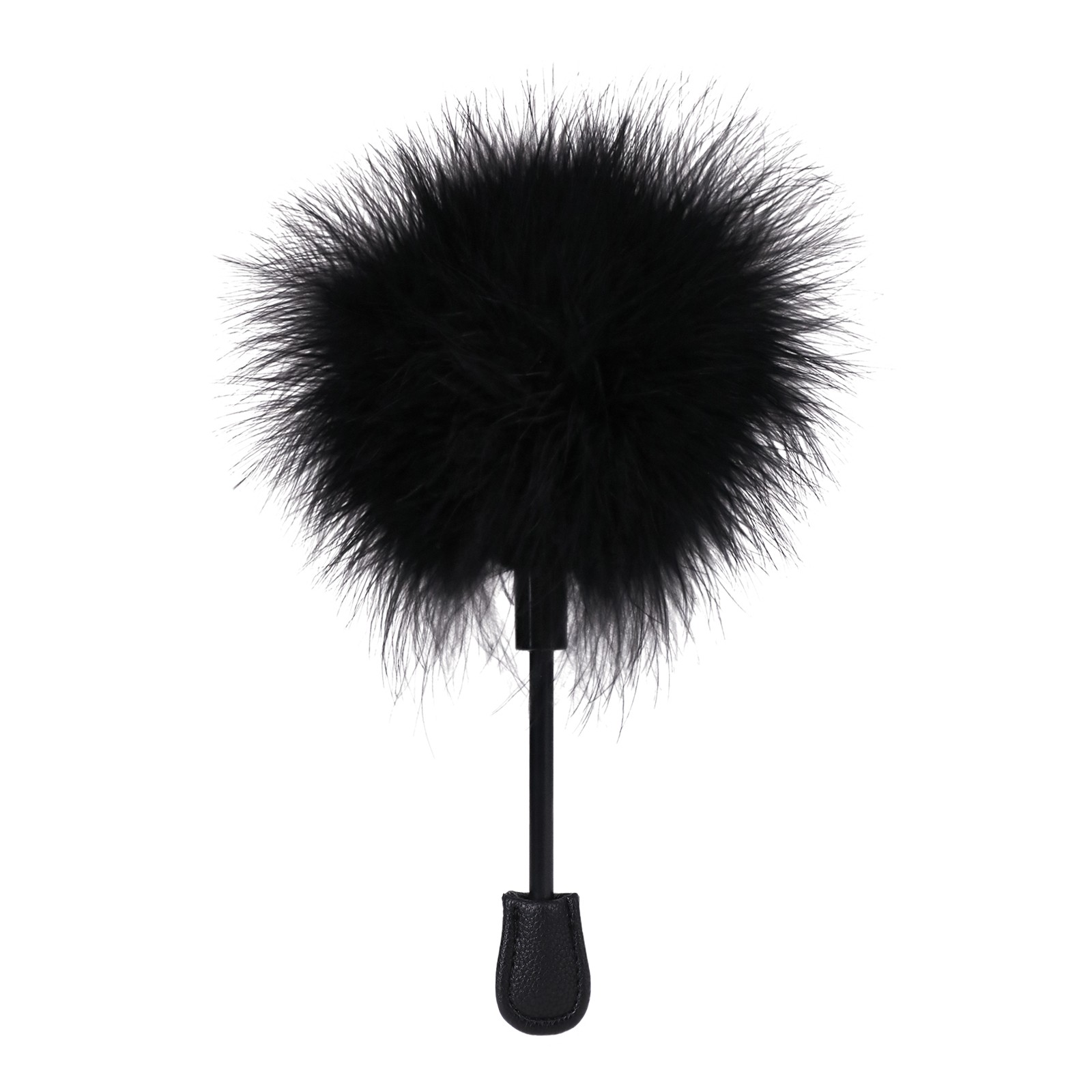 Pluma de Placer Tickler en Bolsa Negra