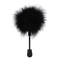 Pluma de Placer Tickler en Bolsa Negra