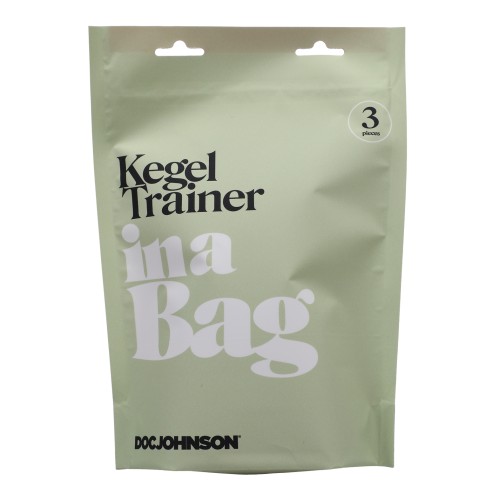 Entrenador de Kegel In A Bag con Tres Pesas