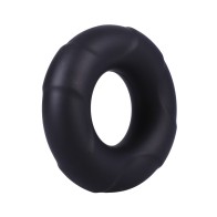 In A Bag Silicone Cock Ring - Black