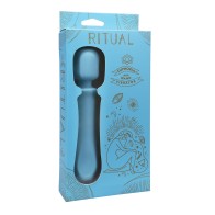 RITUAL Euphoria Silicone Wand Vibe - Blue