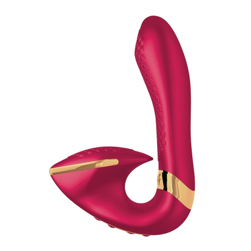 Shunga Soyo Intimate Massager Raspberry - Multisensory Pleasure