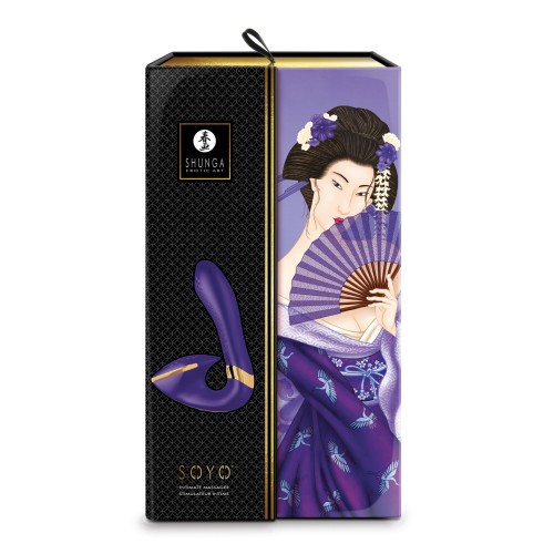 Shunga Soyo Intimate Massager - Purple