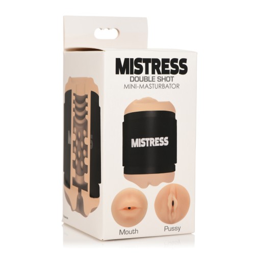 Curve Toys Mistress Double Shot Mini Masturbator