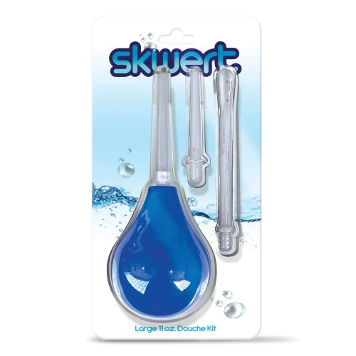 Skwert Enema Bulb with 3 Wands - 11 oz