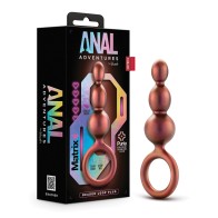 Plug de Bucle con Perlas Matrix para Aventura Anal