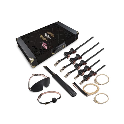 Kit de Bondage Blush Temptasia Safe Word Negro Rosa