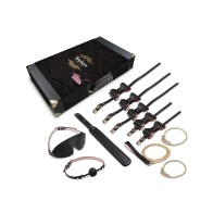 Blush Temptasia Safe Word Bondage Kit Black Pink