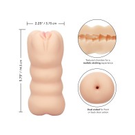 Cheap Thrills Three-Way Masturbator Pleasure Device