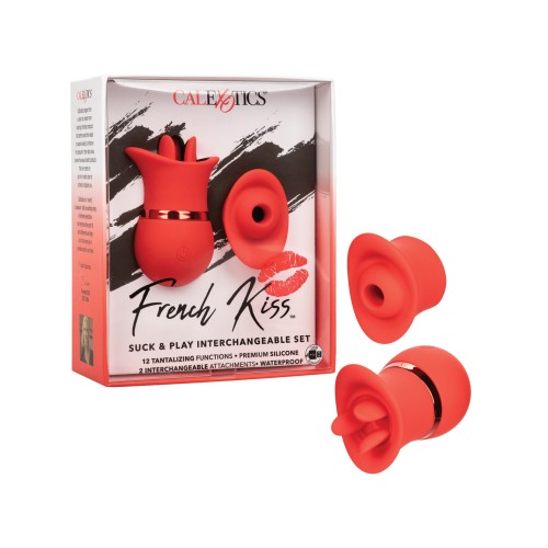 French Kiss Suck & Play Set Red