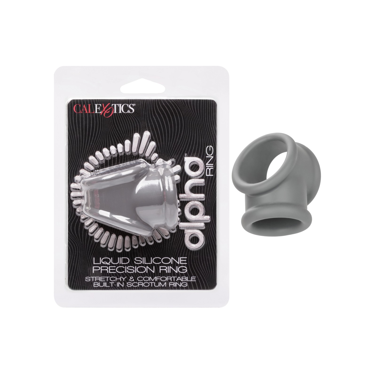 Alpha Liquid Silicone Precision Ring Grey