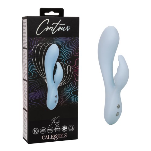 Contour Kali Flexible Dual Massager - Blue