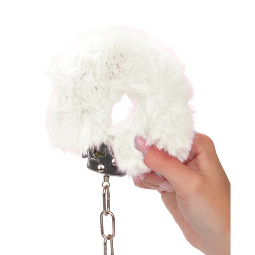 Ultra Fluffy Furry Cuffs - White