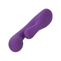 Stella Liquid Silicone Dual Pleaser - Purple