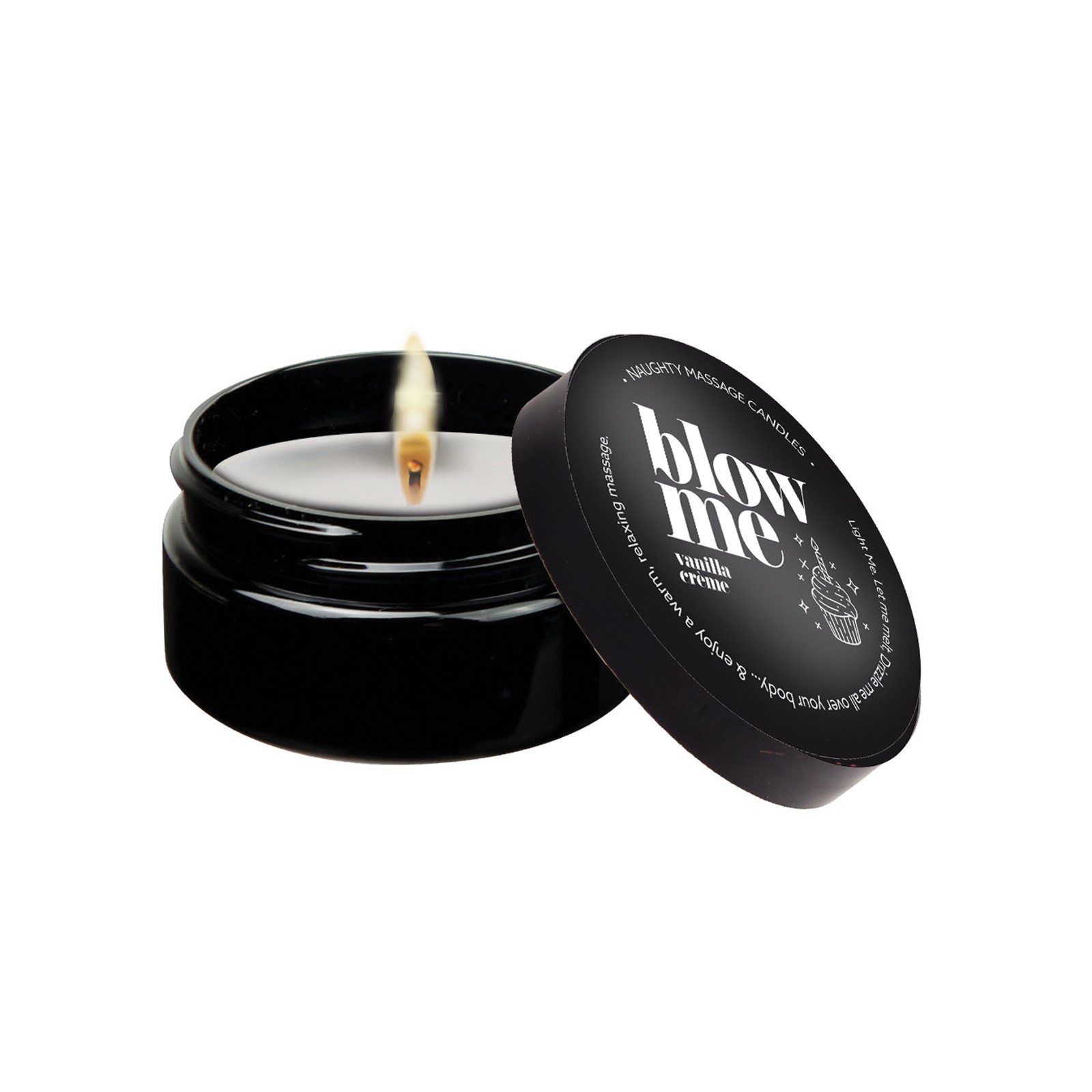 Kama Sutra Mini Massage Candle 2 oz Blow Me