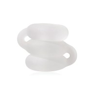 Anillo Triple Donut Perfect Fit - Claro